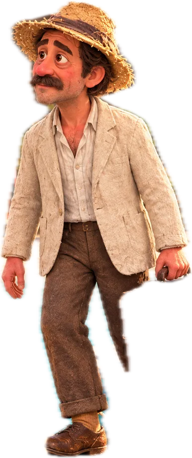 Barnaby, a kite seller