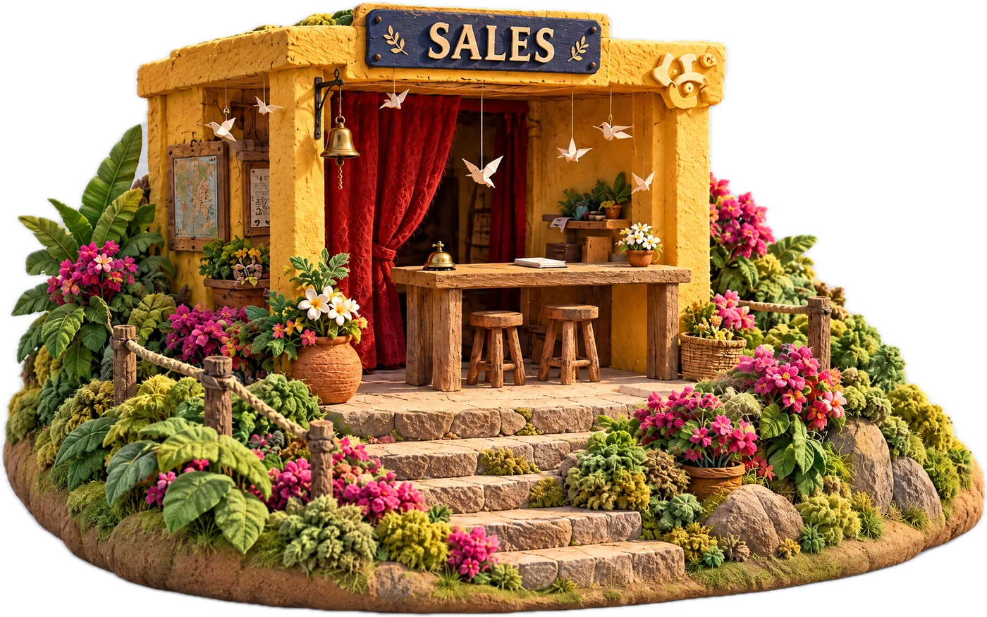 The Sales pavilion